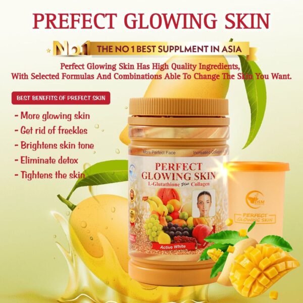 Perfect Glowing Skin L-Glutathione Plus Collagen Whitening