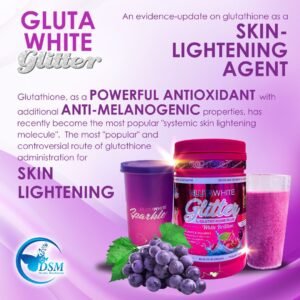 1 X Phyto Gluta White Sparkle Glitter L-Glutathione Plus Skin White