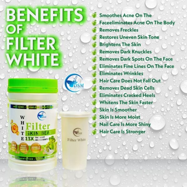 Phyto Filter White Anti Aging 13x Collagen Whitening Lighten Skin Tone